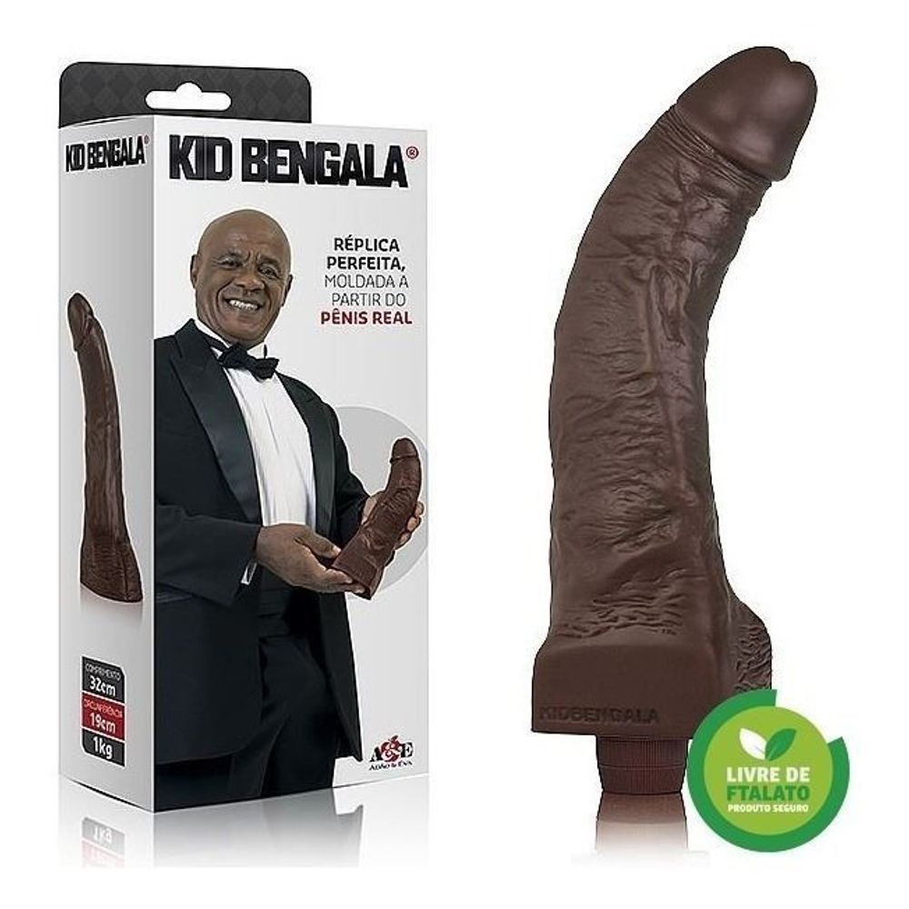 Kid Bengala- Réplica Perfeita C/Vibrador - Sex Shop Sigilo